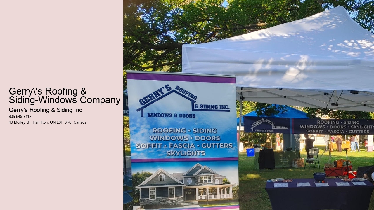 Gerry's Roofing & Siding-Windows Company